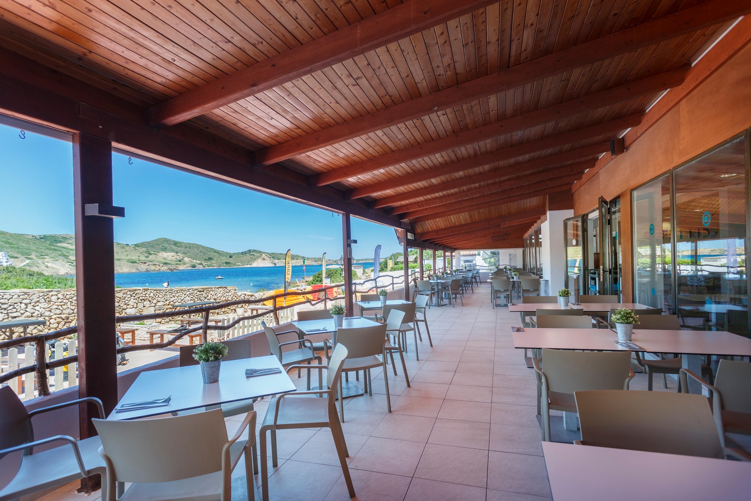 Fergus Club Carema Splash Playas De Fornells Restaurante foto